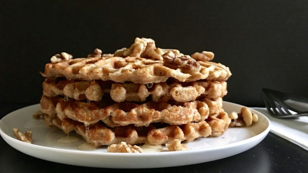 We are celebrating National Oatmeal Nut Waffle Day with this awesome